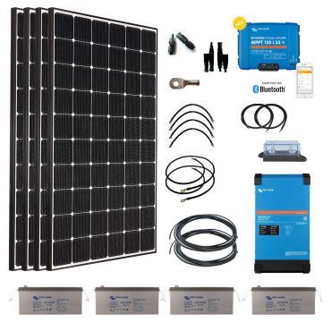 Kit panneau solaire 120 W ANTARION - production électrique en